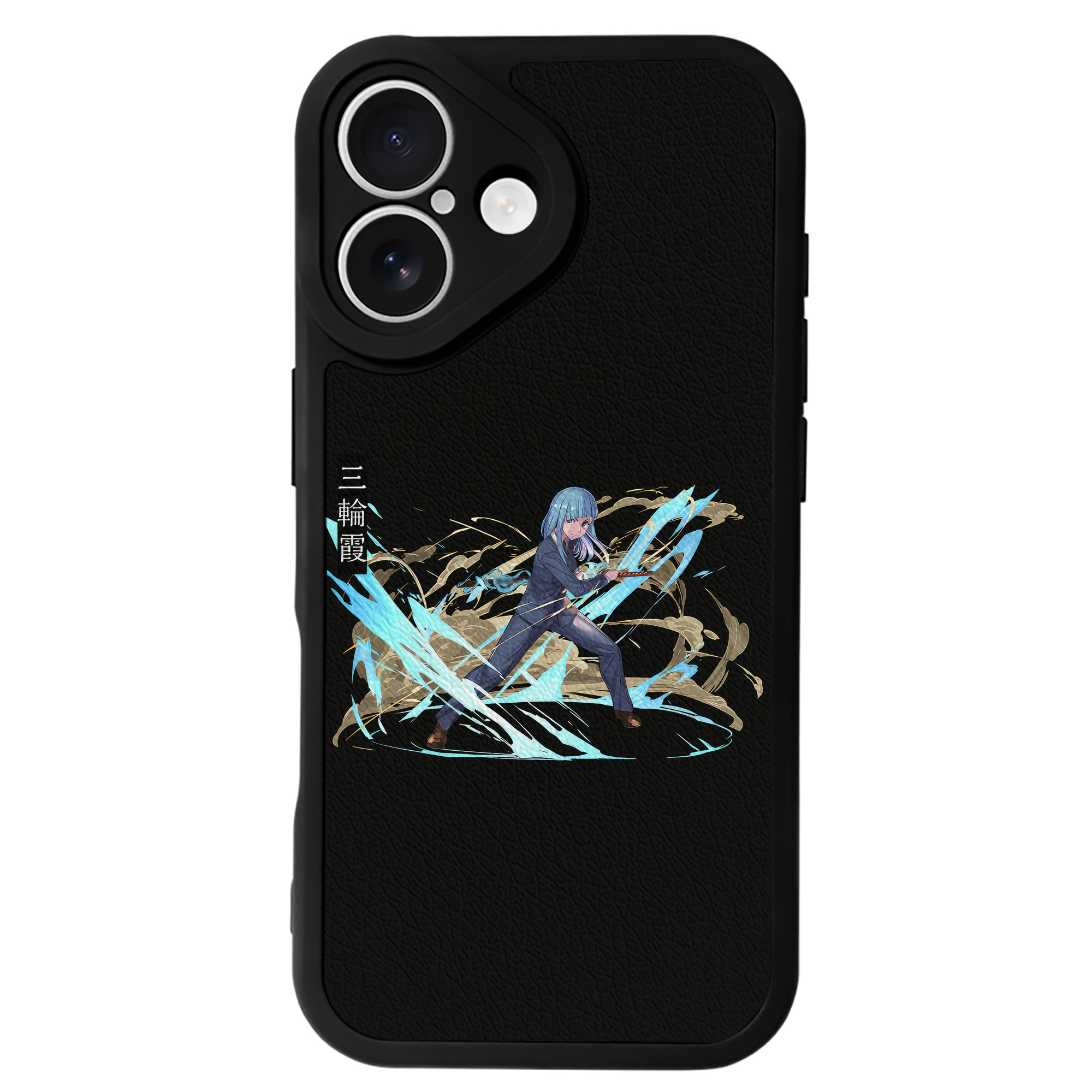 （画像用） 呪術廻戦 Jujutsu Kaisen 【iPhone 16シリーズ対応】シリコンスマホケース（レザー調） 材質：シリコン